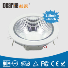 6 Inch Classic COB Ceiling Diffusion LED Downlight Anti-Glare 16W Die-Casting Aluminum Heatsink Ra80 1000-1200LM